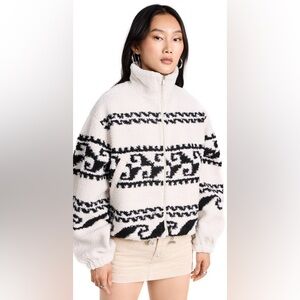 ISABEL MARANT ÉTOILE
Mackensy Wool Zip-front Jacket In Ecru